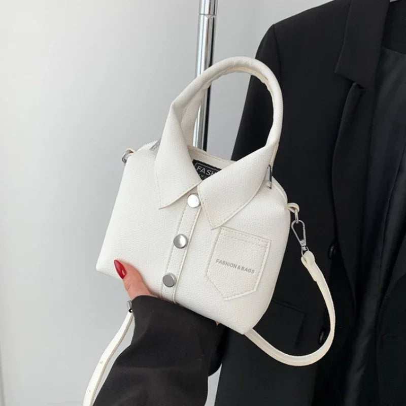 Luxury PU Leather Square Shoulder & Crossbody Bag – Stylish & Compact Handbag for Women - StarLuxeTrend