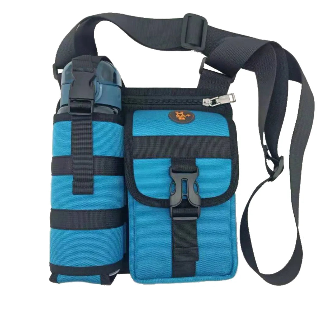 Shoulder Bag with Water Bottle Holder