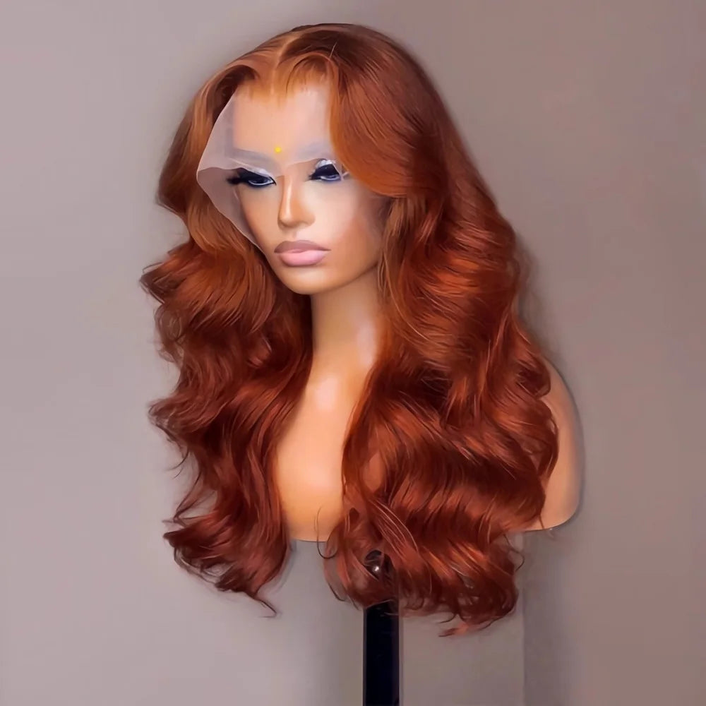 Pre Plucked 180% Density HD Lace Frontal Human Hair Wig