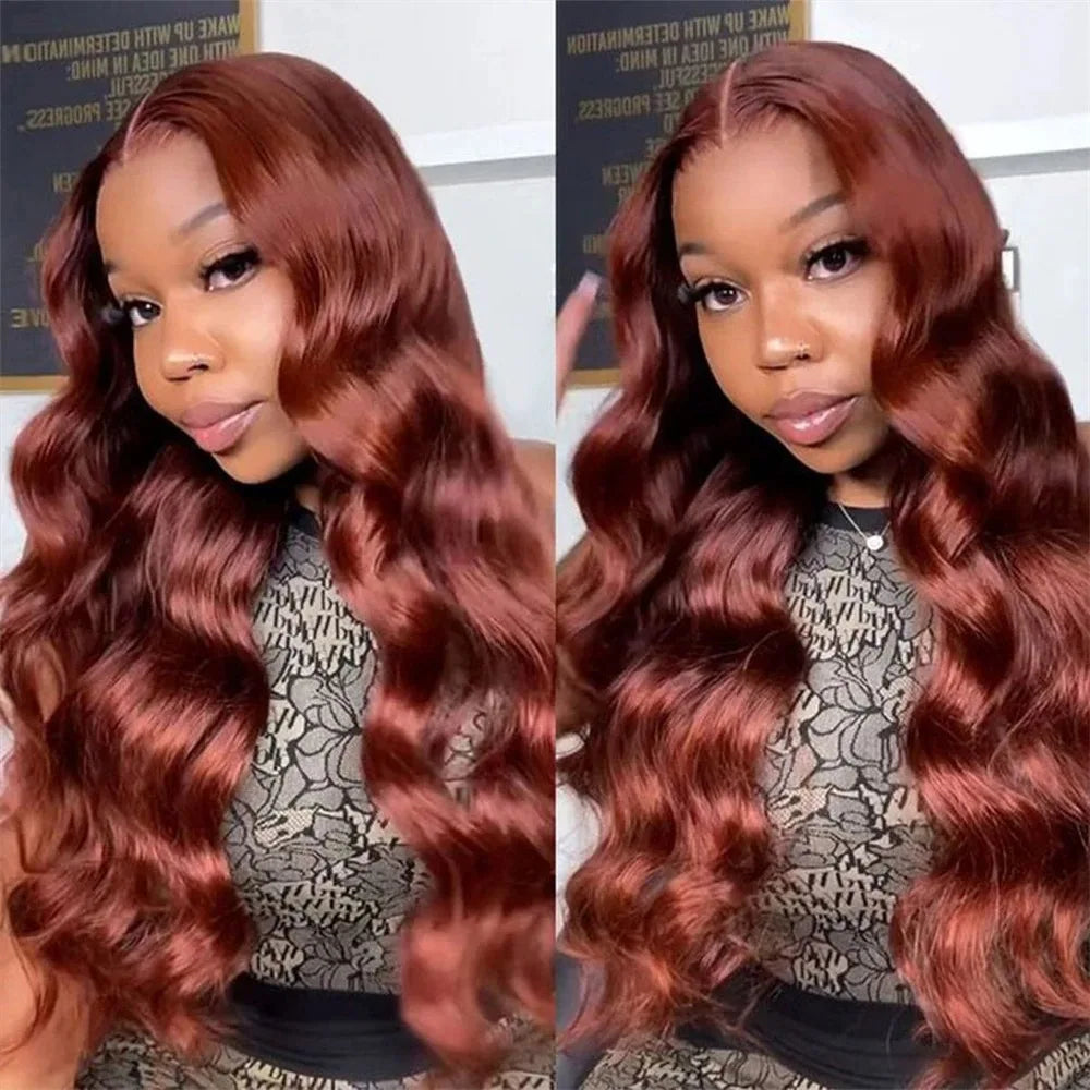 Pre Plucked 180% Density HD Lace Frontal Human Hair Wig