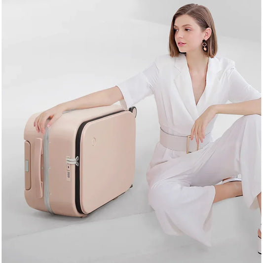 Mixi Patent Design Aluminum Frame Suitcase