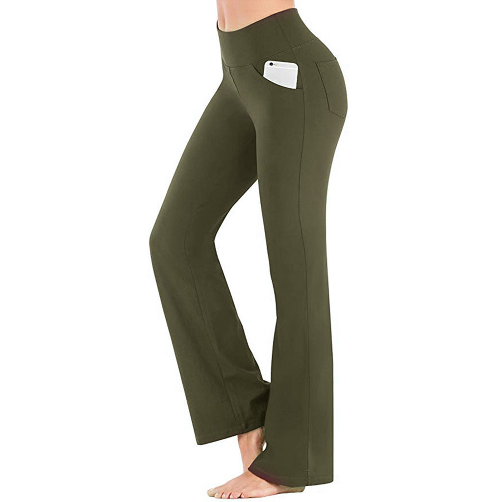 Palazzo Flared Wild High Waist Trousers For Women