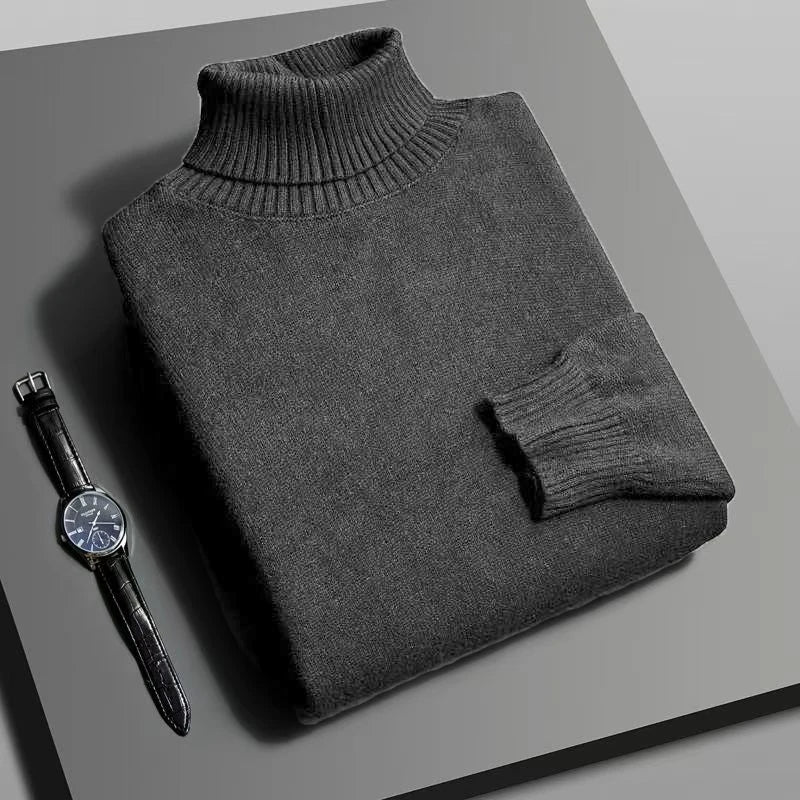 Men’s Slim Fit Turtleneck Sweater