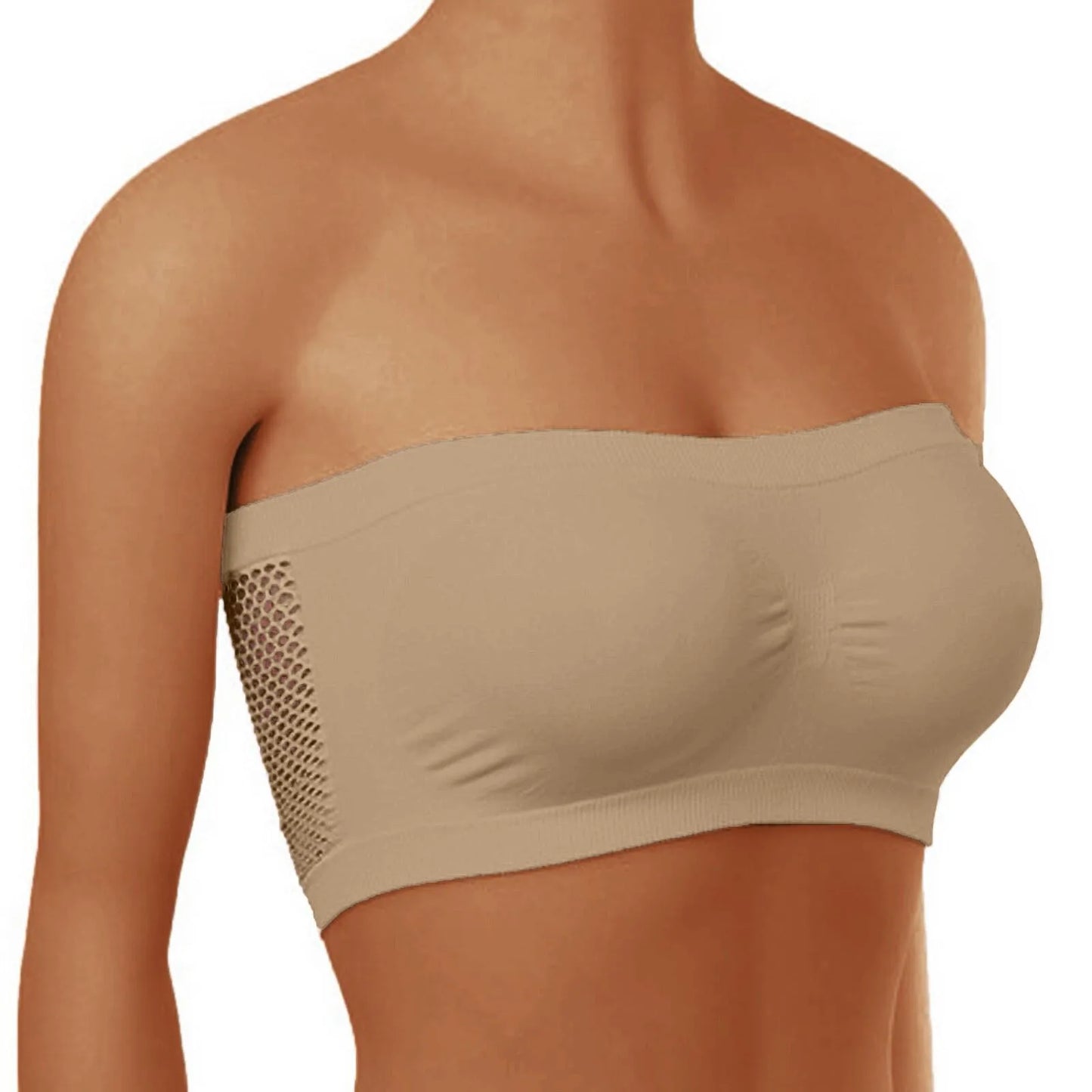 Women's Ultra-Stretch Strapless Bra - Anti-Slip Support