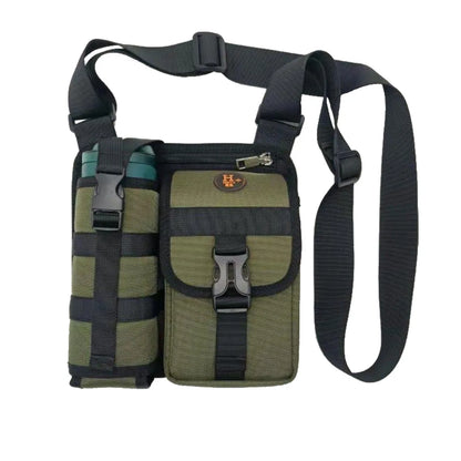 Shoulder Bag with Water Bottle Holder