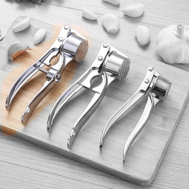 Stainless Steel Garlic Press