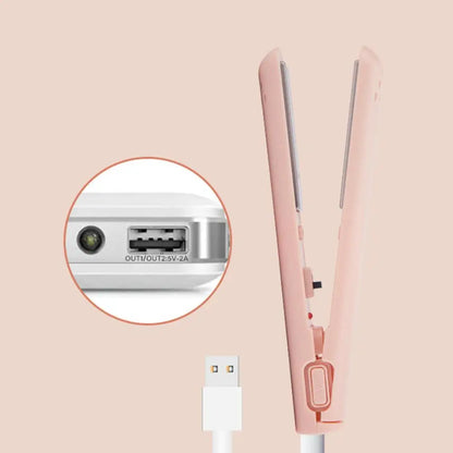 Portable Cordless Hair Straightener