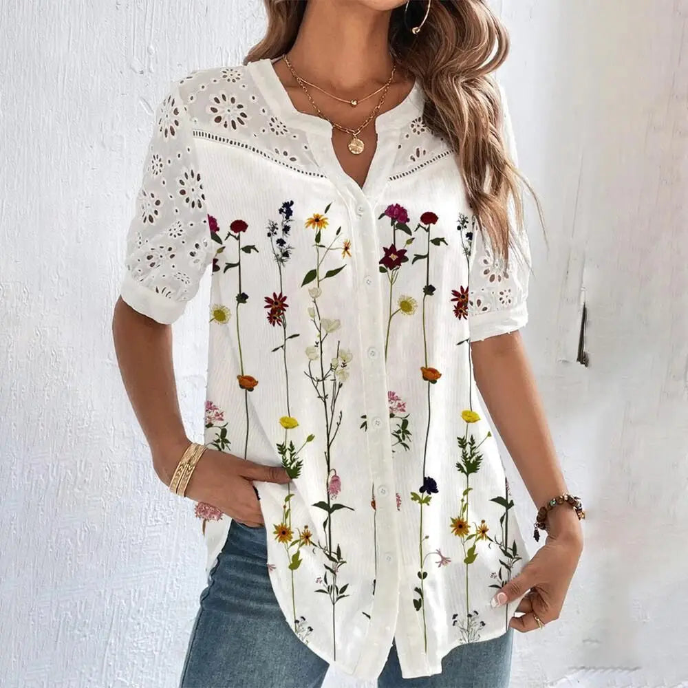 Fashion Lace Shirt