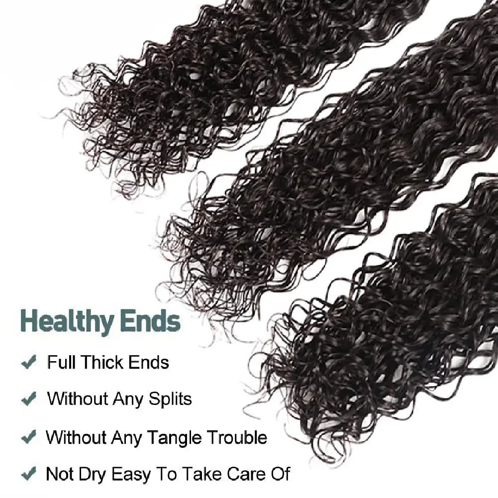 100% Human Hair Deep Weave Curly Bundle