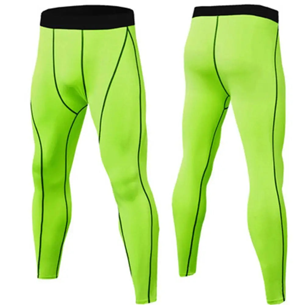 New Men's Compression Fitness Pants