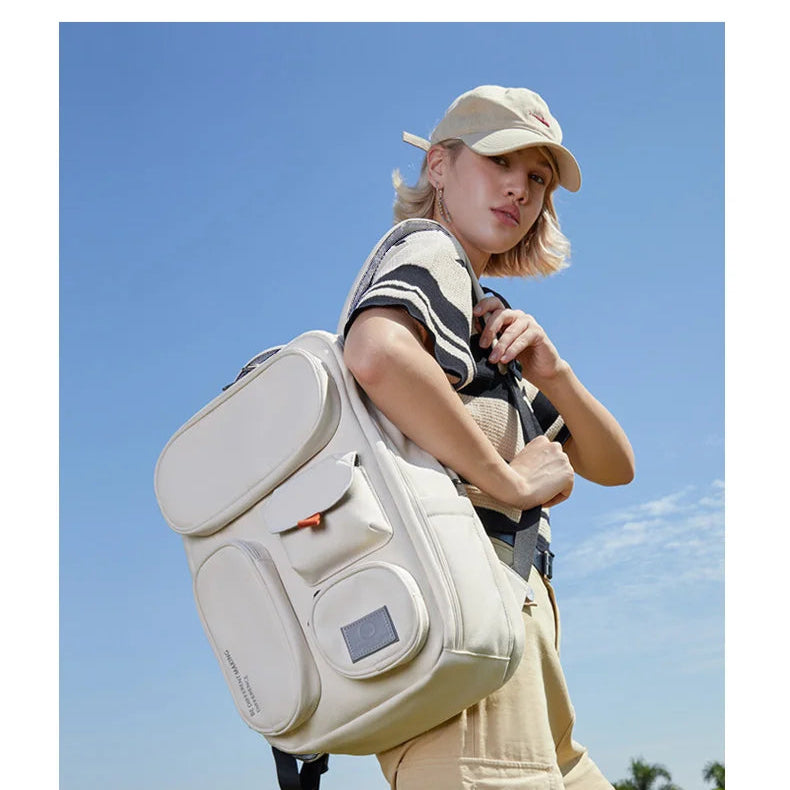 Fashion Practical Travel Backpack – 22L Large Capacity, Waterproof & Unisex StarLuxeTrend
