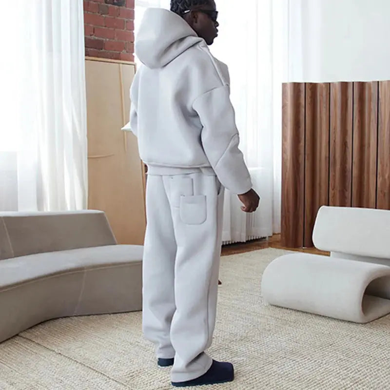 Men's Fashion 2 Piece Set Hooded Pullover. - StarLuxeTrend