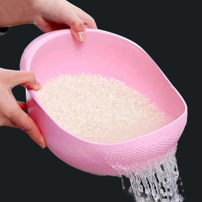 Plastic Strainer Basket With Handles