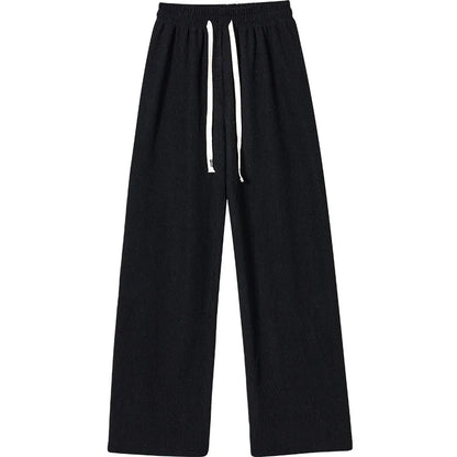 Women Elastic Long Wide leg pants