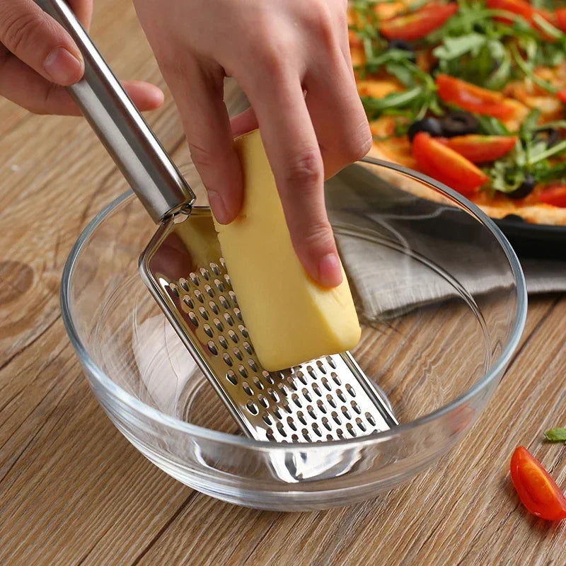 Multi-Purpose Hand-Held Food Grater