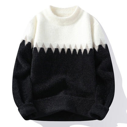 SLT Men's Thick Knitwear Sweater