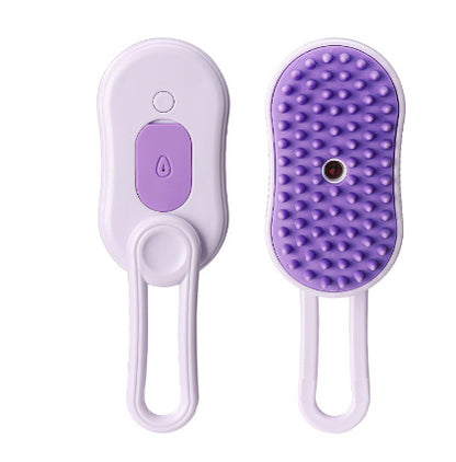 3 In 1 Pet Electric Steamy Brush 3 In 1